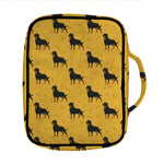 Rottweiler Dog Pattern Print Front Pocket Bible Bag