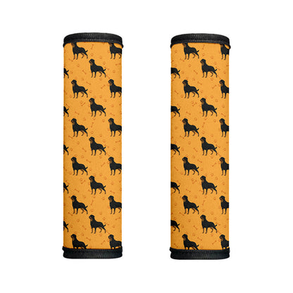 Rottweiler Dog Pattern Print Handle Covers