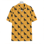 Rottweiler Dog Pattern Print Hawaiian Shirt