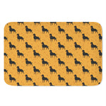 Rottweiler Dog Pattern Print Indoor Door Mat