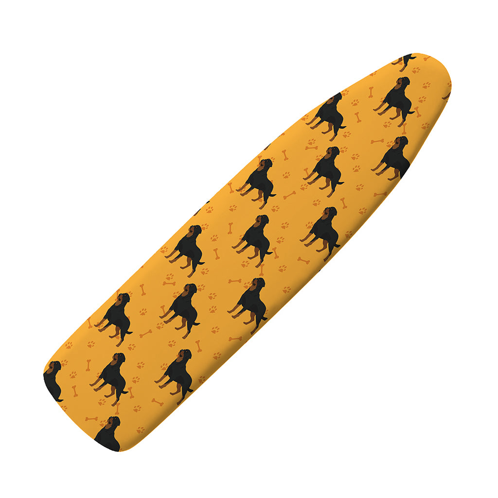 Rottweiler Dog Pattern Print Ironing Board Cover