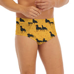 Rottweiler Dog Pattern Print Men's Briefs