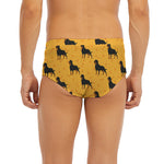 Rottweiler Dog Pattern Print Men's Briefs