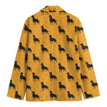 Rottweiler Dog Pattern Print Men's Cotton Blazer