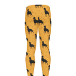 Rottweiler Dog Pattern Print Men's leggings