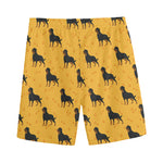 Rottweiler Dog Pattern Print Men's Sports Shorts