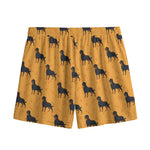 Rottweiler Dog Pattern Print Mesh Shorts