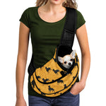 Rottweiler Dog Pattern Print Pet Sling Carrier