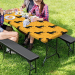 Rottweiler Dog Pattern Print Picnic Table Cover