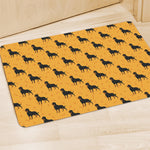 Rottweiler Dog Pattern Print Polyester Doormat