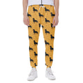 Rottweiler Dog Pattern Print Joggers