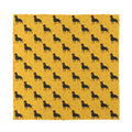 Rottweiler Dog Pattern Print Silk Bandana