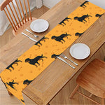 Rottweiler Dog Pattern Print Table Runner