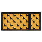 Rottweiler Dog Pattern Print Trifold Wallet