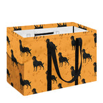 Rottweiler Dog Pattern Print Utility Tote Bag