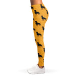 Rottweiler Dog Pattern Print Women's Leggings