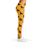 Rottweiler Dog Pattern Print Women's Leggings
