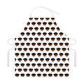 Rottweiler Face Pattern Print Adjustable Apron