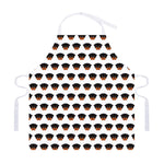 Rottweiler Face Pattern Print Adjustable Apron