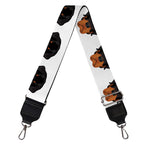 Rottweiler Face Pattern Print Bag Strap