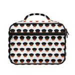 Rottweiler Face Pattern Print Briefcase Bible Bag
