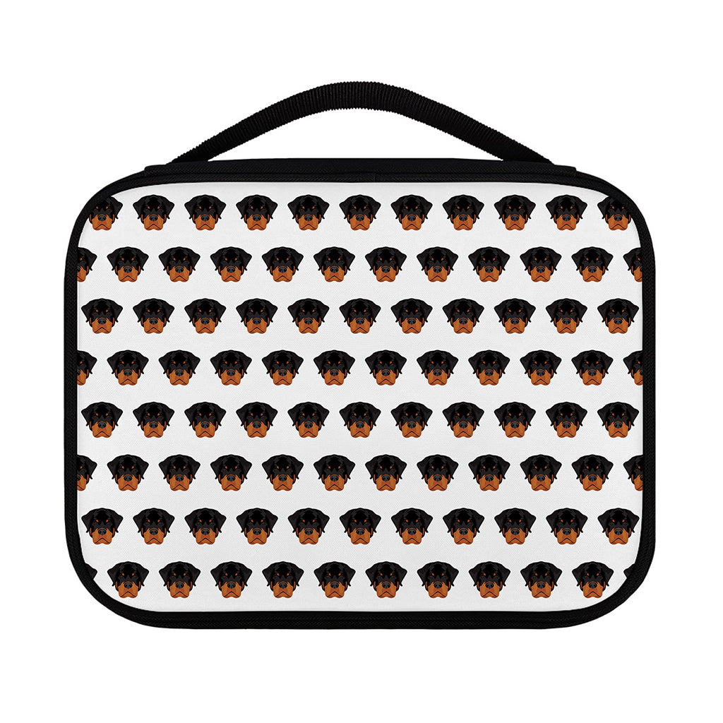 Rottweiler Face Pattern Print Classic Bible Case
