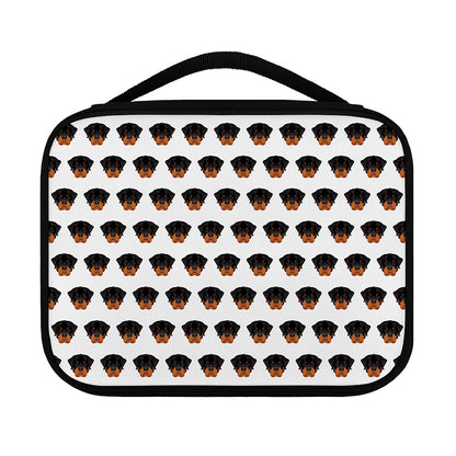 Rottweiler Face Pattern Print Classic Bible Case