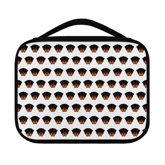Rottweiler Face Pattern Print Classic Bible Case