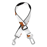 Rottweiler Face Pattern Print Dog Seat Belt