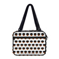 Rottweiler Face Pattern Print Double Strap Bible Bag