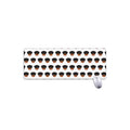 Rottweiler Face Pattern Print Extended Mouse Pad