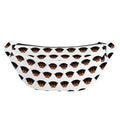 Rottweiler Face Pattern Print Fanny Pack