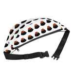 Rottweiler Face Pattern Print Fanny Pack