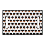 Rottweiler Face Pattern Print Golf Cart Seat Cover