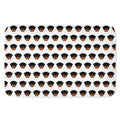 Rottweiler Face Pattern Print Indoor Door Mat