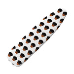 Rottweiler Face Pattern Print Ironing Board Cover
