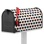 Rottweiler Face Pattern Print Mailbox Cover