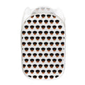Rottweiler Face Pattern Print Mesh Laundry Hamper