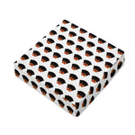 Rottweiler Face Pattern Print Outdoor Seat Cushion Cover