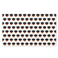 Rottweiler Face Pattern Print Polyester Doormat