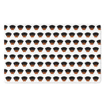 Rottweiler Face Pattern Print Polyester Doormat