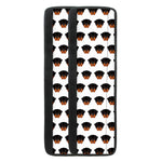Rottweiler Face Pattern Print Refrigerator Handle Covers