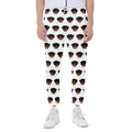 Rottweiler Face Pattern Print Joggers