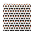Rottweiler Face Pattern Print Silk Bandana