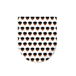 Rottweiler Face Pattern Print Toilet Lid Cover