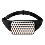 Rottweiler Face Pattern Print Waist Bag