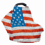 Rough USA Flag Print Baby Seat Cover