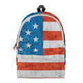 Rough USA Flag Print School Backpack