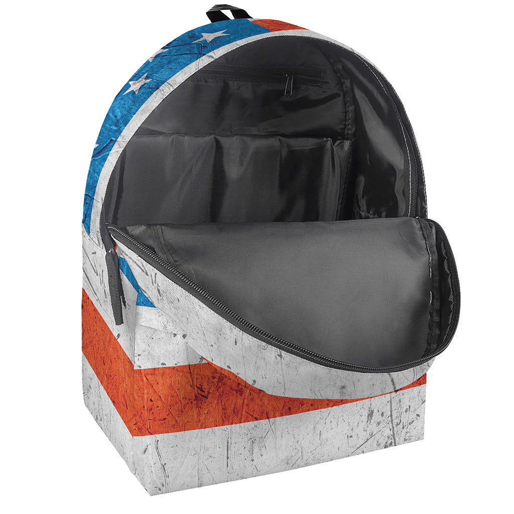 Rough USA Flag Print Backpack
