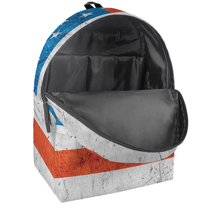 Rough USA Flag Print Backpack